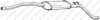 BOSAL 285-551 Middle Silencer